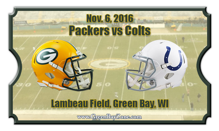 2016 Packers Vs Colts